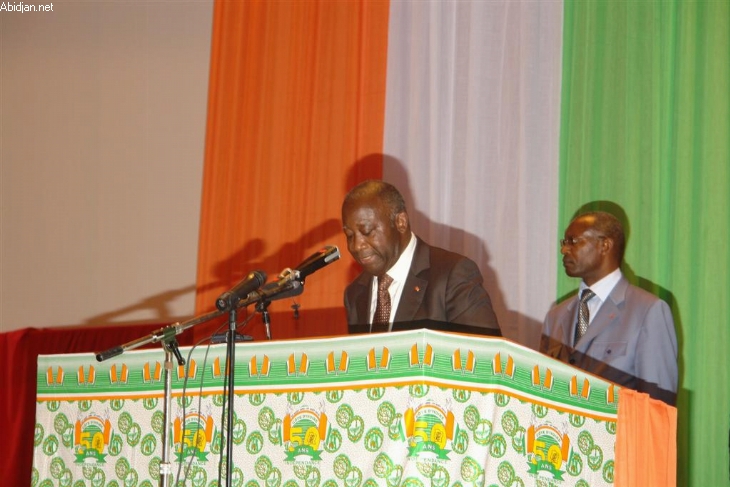 Cinquantenaire de la Côte d’Ivoire - Ouverture du Colloque internationnal, hier, à Yamoussoukro - Gbagbo : 